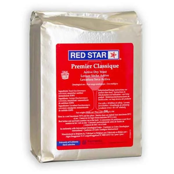 RedStarPremierClassiqueRed(Montrachet)WineYeast–500gram